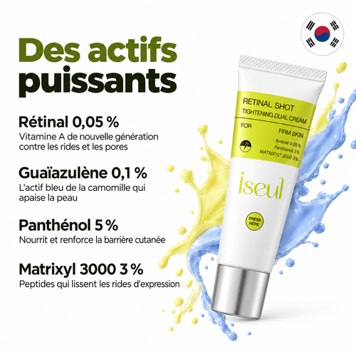 CRÈME RÉTINAL ISEUL DOUBLE ACTION FERMETÉ 50 ML